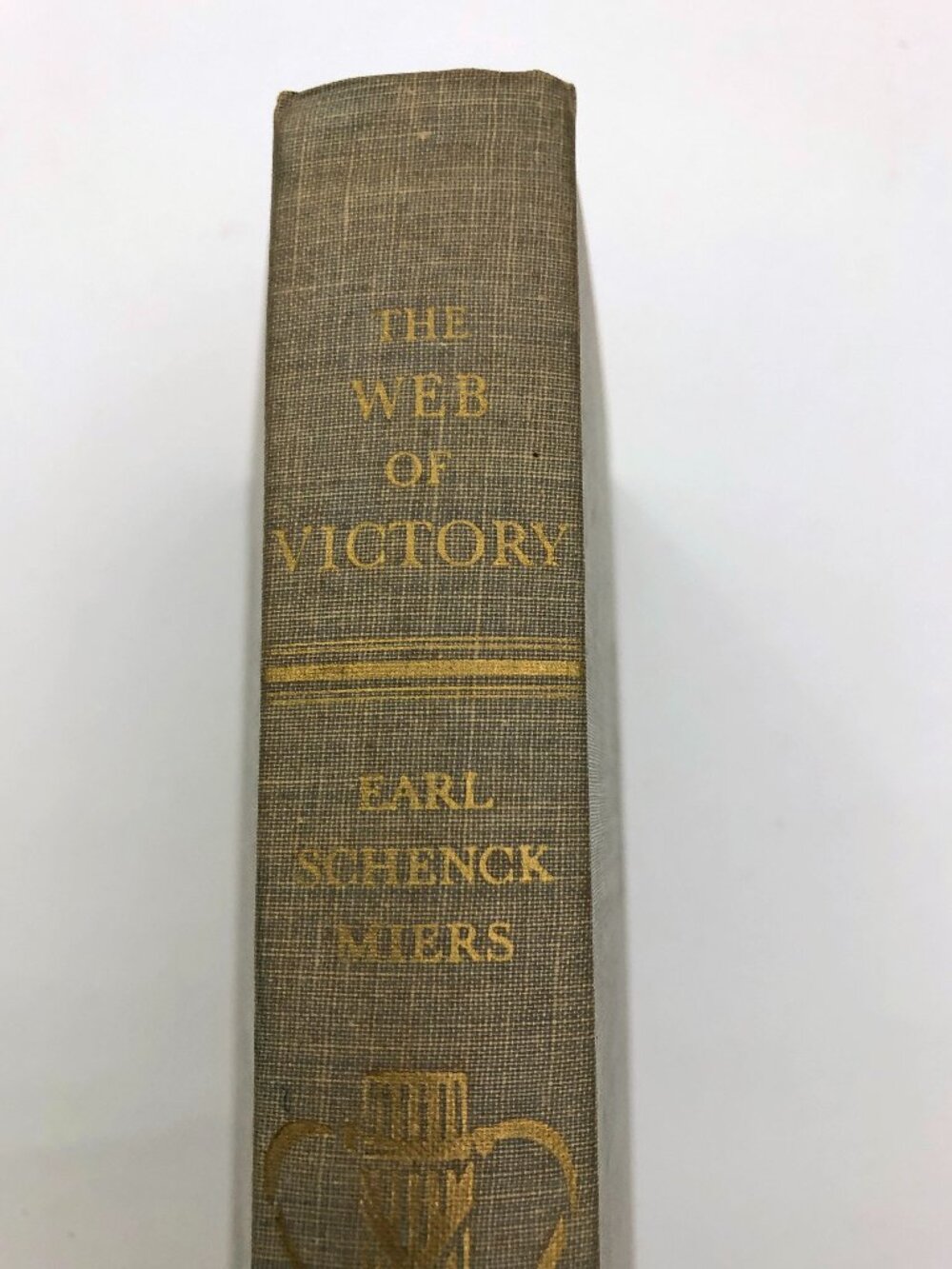 The Web of Victory Grant at Vicksburg Earl Schenck Miers 1955 Borzoi Book HB